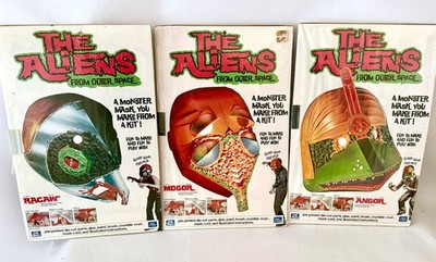 Craft Master/ Fundimensions ALIENS FROM OUTER SPACE Monster Mask Kit Full Set 3