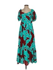 Nine West Women Green Casual Dress XS