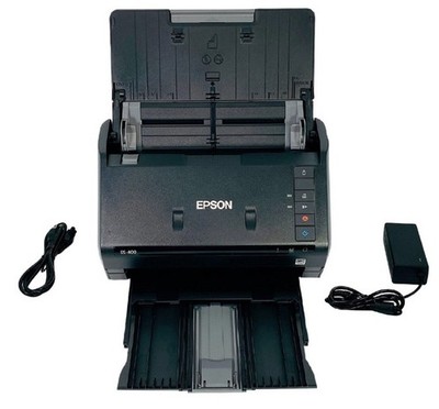 Epson WorkForce ES-400 J381A Duplex Desktop Color Document Scanner w/AC Adapter