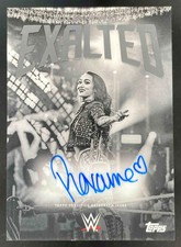 2025 Topps Exalted Black and White Signatures #BWS-RPZ Roxanne Perez Auto