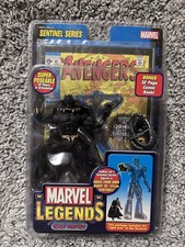 2005 Sentinel Series Marvel legends Black Panther The Avengers Figure ToyBiz New