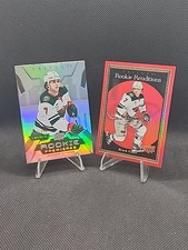 23-24 Upper Deck Trilogy Brock Faber 2 Card Lot  #199 /699 + #RR-3 /799