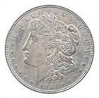 1921 Morgan Silver Dollar - Last Year Issue 90% $1 Bullion *530