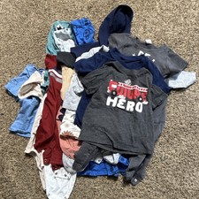 Mixed Lot of 16 Baby Boy Clothes EUC, 12-18 Months One Piece