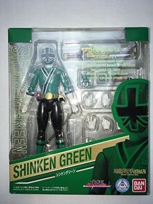 Power Rangers Tamashii Web S H Figuarts Shinken Green Samurai Sentai NEW Sealed
