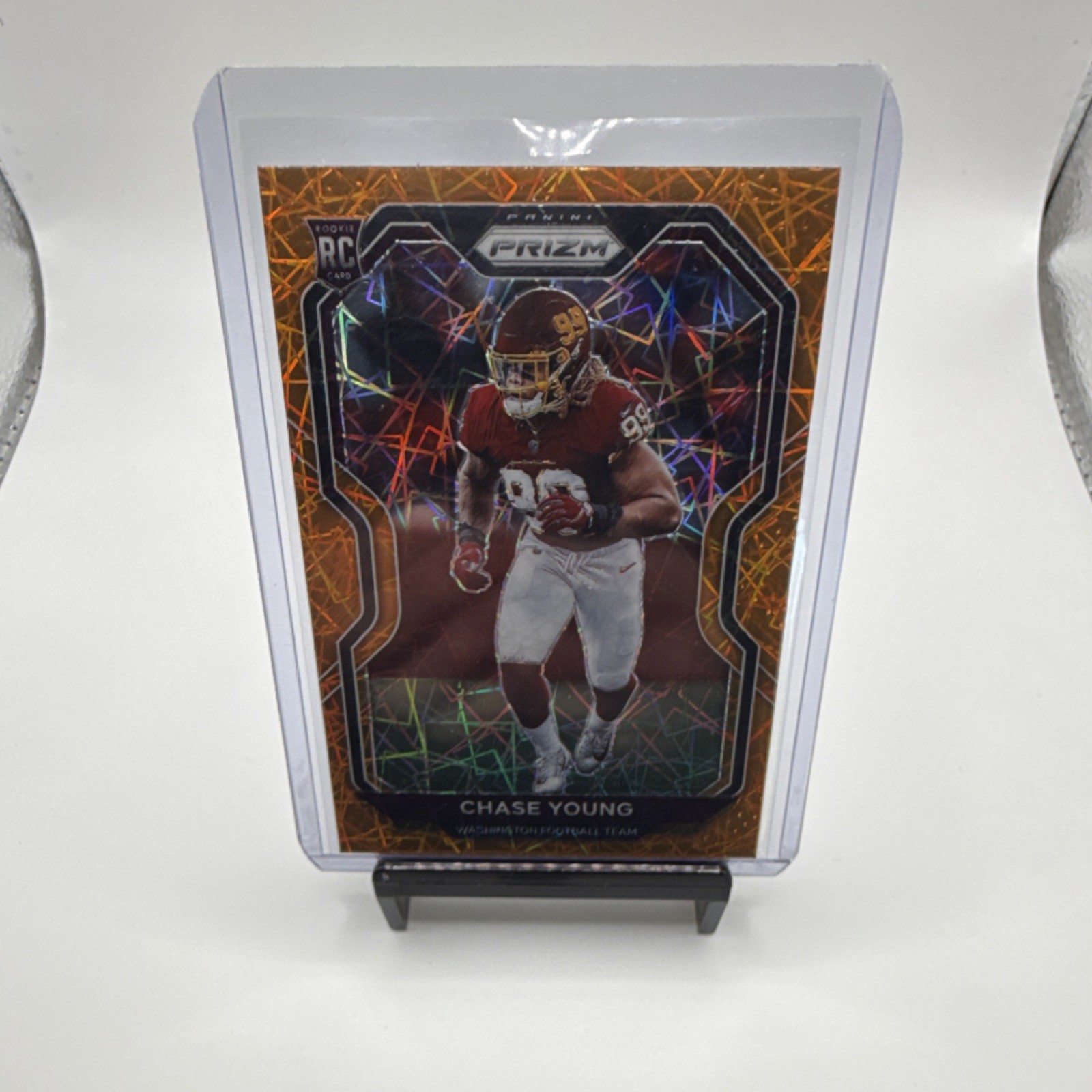 Chase Young Panini Prizm #383 Lazer