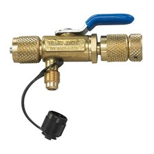 YELLOW JACKET 18975 Valve Core Remover, 8 1/2 in L, Brass 38D862