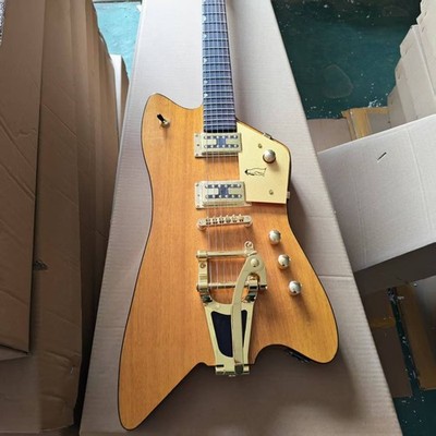 G6199 Billy-Bo Jupiter Thunderbird Natural Electric Guitar Bigsby Tremolo ShipUS
