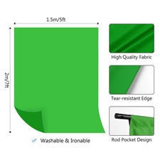 5x7ft Solid Color Backdrop Photography Kit With 5x7ft T-Shaped Background