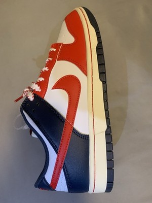 Size 8.5 - Nike Dunk Low Rivalry Pack - Boston Red Sox