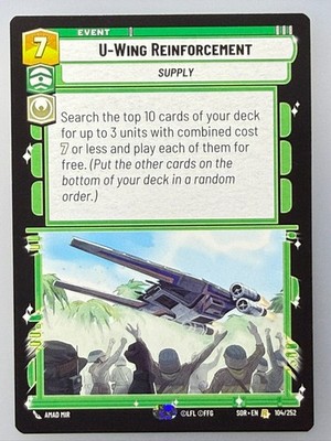 Star Wars Unlimited - U-Wing Reinforcement 104