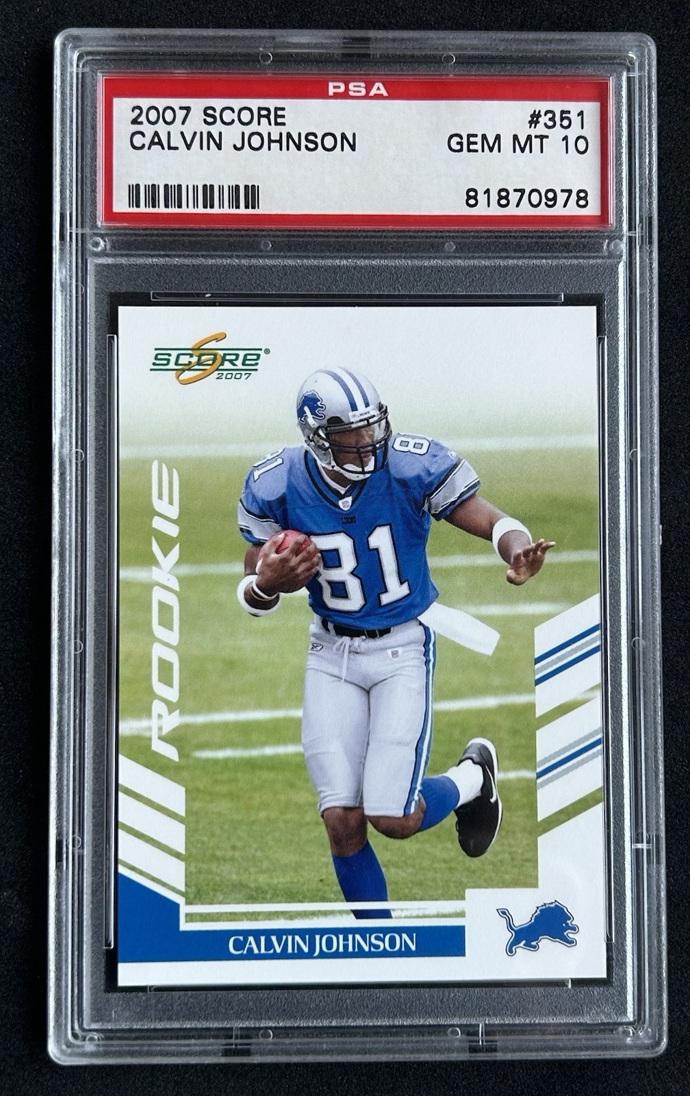 Calvin Johnson Score #351 Base