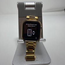 Apple Watch Series 11 GPS 42MM Silver Aluminum Case with Gold Band