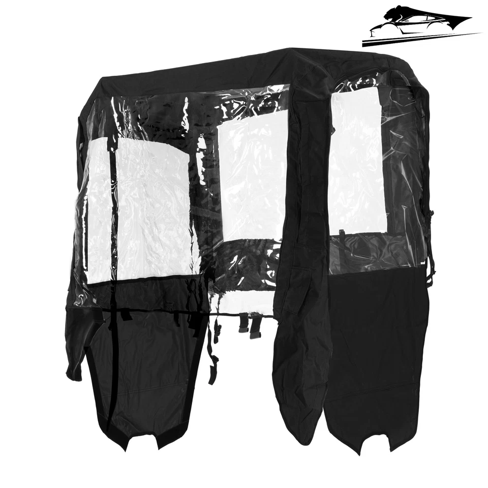 Cabin Cab Enclosure for Yamaha Rhino (with half doors) 450/660/700 2004-13 UTV - Image 2 of 4