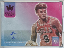 2020-21 Court Kings Patrick Williams Fresh Paint Autographs Ruby #28 【42/99】