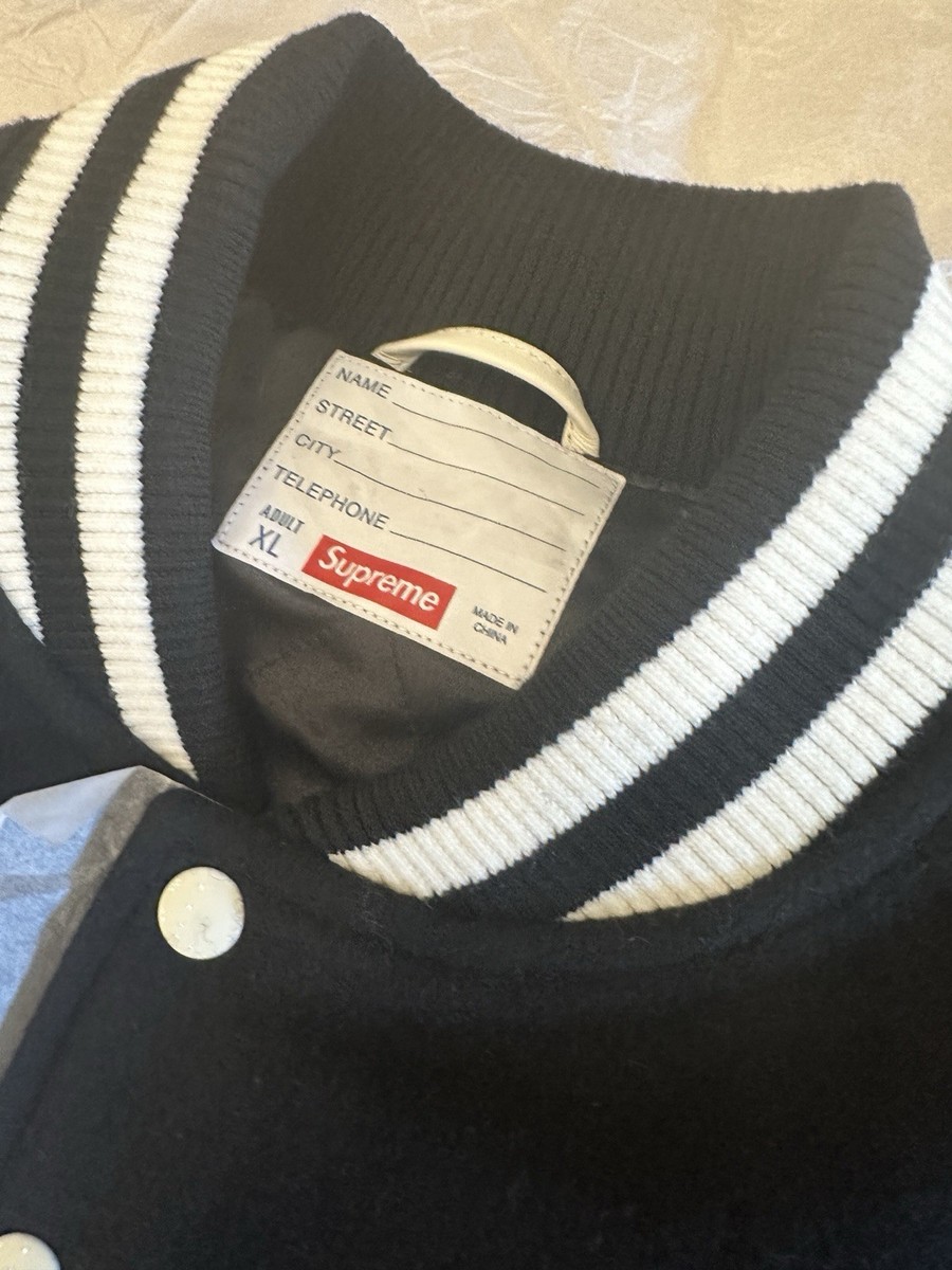 New Supreme Drill Team Varsity Jacket Mens XL | eBay