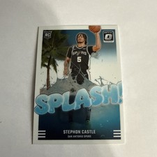 2024-25 Panini Donruss Optic - Splash! Stephon Castle #14 (RC)