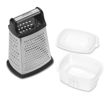 #Cuisinart Box Grater Stainless Steel 4-Sided with Storage