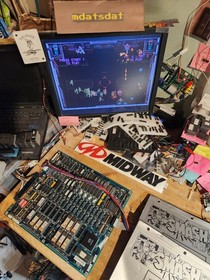 SMASH TV PCB JAMMA ARCADE MAIN BOARD ONLY REV 5.0 WORKING!!!! MIDWAY 