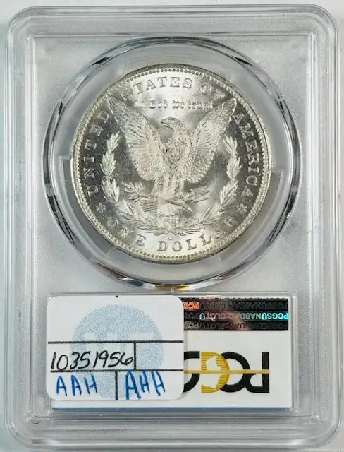 1885 O Morgan Silver Dollar PCGS MS-65 CAC Sight White - Image 2 of 3