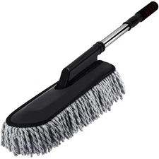 Tanlade 1 Pack Microfiber Car Duster Exterior Scratch Free with Extendable Ha...