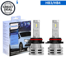Philips LED Blanc Lumineux Auto Phare Lumileds LED Lampe Connecteur Anneaux 2 PACK