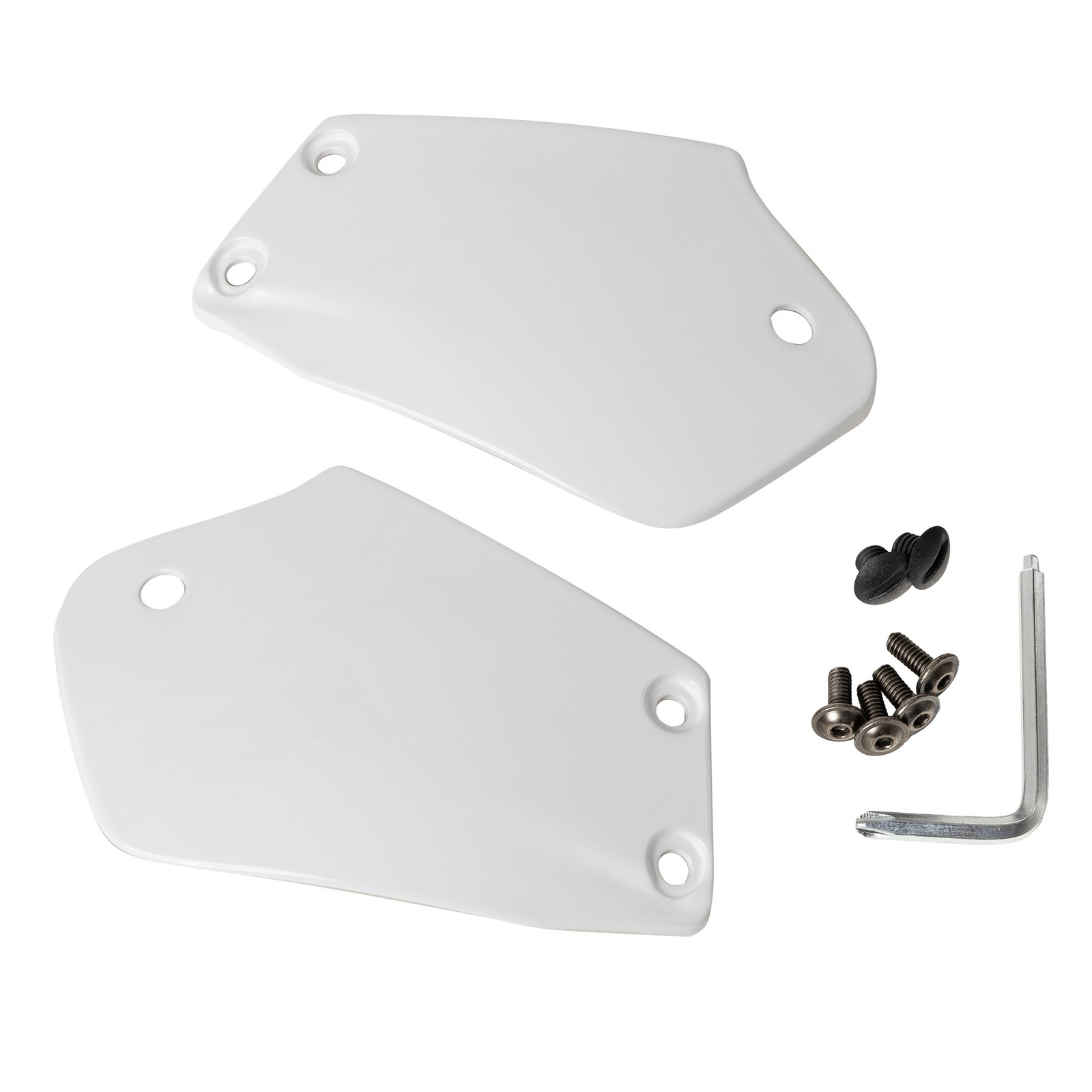 Bell White Side Cover Kit For Bell 10-Series Motorsport Helmet - HP10 / Mag-10