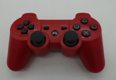 PS3, Wireless Controller, CECHZC2U, wireless, Dualshock 3, Noname, rot