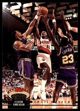 Clyde Drexler 1992-93 Stadium Club #287 Trail Blazers NBA READ FREE SHIPPING