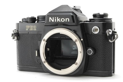 [MINT] Nikon FE2 Black 35mm SLR Film Camera Body From JAPAN