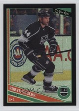 2013-14 O-Pee-Chee Black Rainbow Foil 63/100 Robyn Regehr #334 1s8