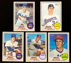 2017 Topps Heritage Nolan Ryan Highlights 5 card set Mets Angels Rangers Astros