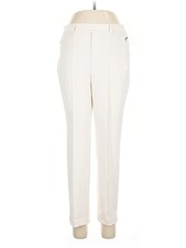 Fashion Nova Women Ivory Dress Pants L