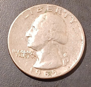1965 Washington Quarter No Mint Mark | eBay