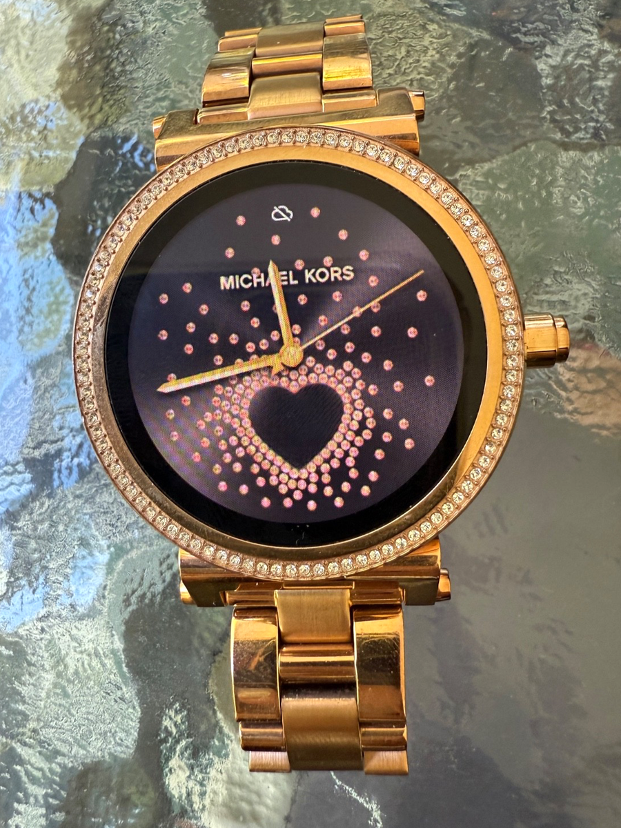 MICHAEL KORS ACCESS スマートウォッチ ローズゴールド Michael Kors Access DW5B Rose Gold Stainless Steel Sofie