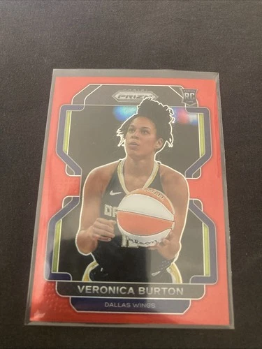 Veronica Burton 2022 Panini Prizm Veronica Burton #187 Red