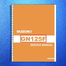 Used 1983 1992 1995 Suzuki GN125 ZD EN ES Service Manual