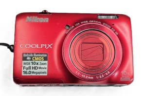 Nikon COOLPIX S6300 16.0 MP Digital Camera - Free Shipping