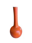 VTG Royal Haeger Pottery Alabaster Orange Mid-Century Modern Vase Textured Matte
