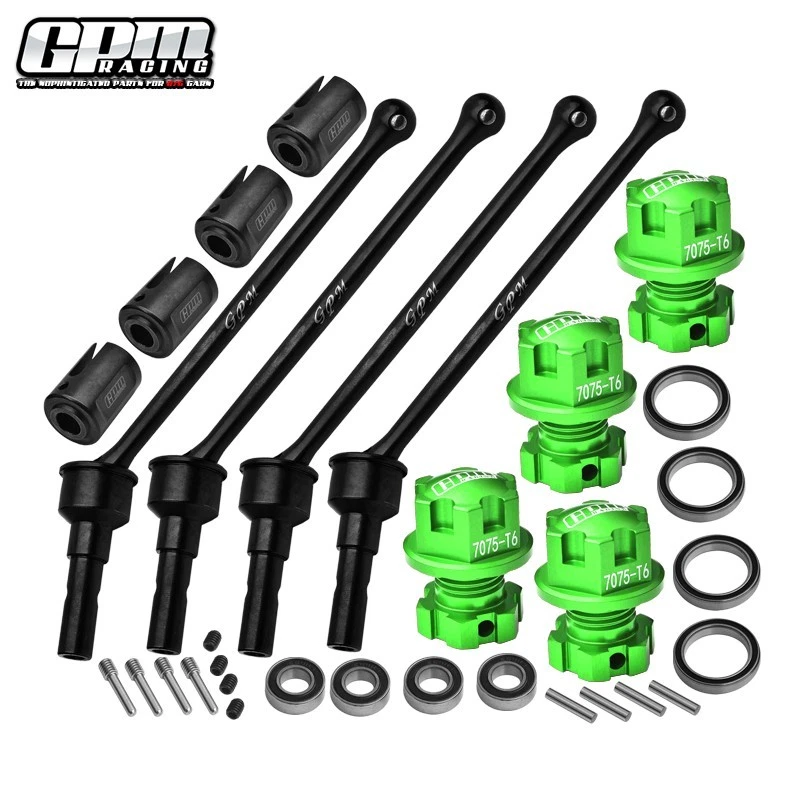 GPM Steel Extend Shaft & 7075 Alu Wheel Lock & Hex Claw For TRAXXAS Maxx 2.0 - Image 3 of 4