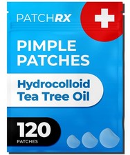 Pimple Patches for Face 120 Patches , Hydrocolloid Acne Patches with Tea Tree O