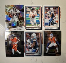 Panini Denver Broncos Revolution Donruss Select NFL Trading Card Lot 6 Rookie