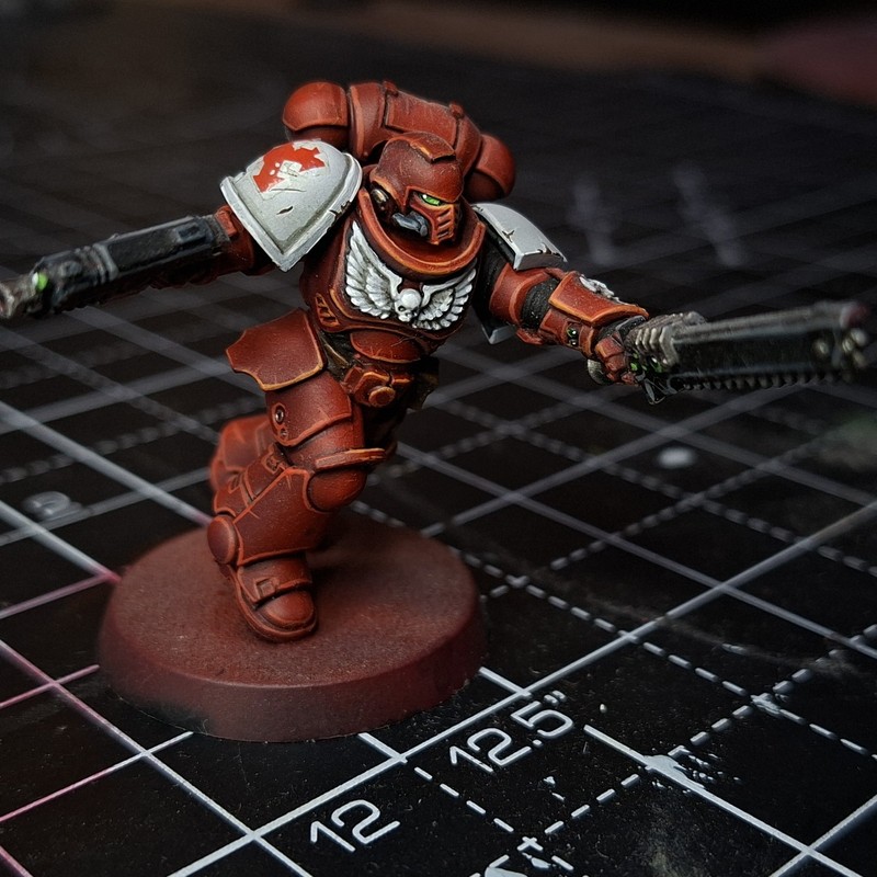 Warhammer 40k 30k Primaris Intercessor Space Marine Pro Painted Sons Of Orar