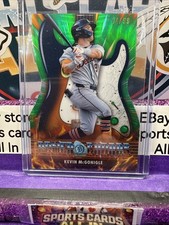 KEVIN MCGONIGLE /99 Die Cut Green Power Chords 2026 Bowman ChromeTigers
