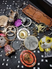 Lot Of Dog / Puppy Keychains / Keyrings Dog Keychain Lot TMPS6
