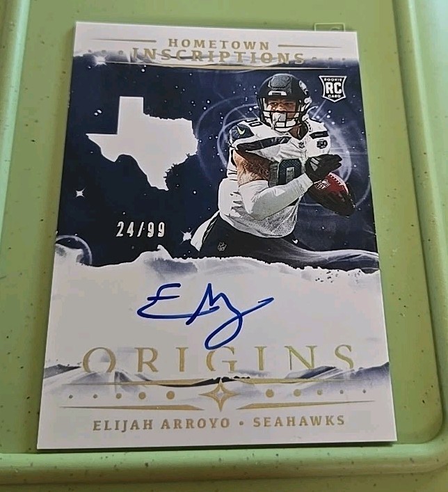 2025 Origins Hometown Inscriptions Elijah Arroyo rookie autograph auto 24/99