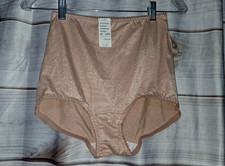 VTG NWT Bali Something Elce XXL 33/34 Satin Nylon Underwear Panties Tag 8500 B9