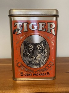 Chewing Tobacco Tin