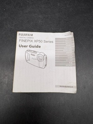 Fujifilm FinePix XP50 Series Bedienungsanleitung User Guide