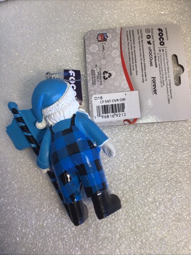 FOCO NFL Carolina Panthers Babbo Natale Decorazione Natalizia - Foto 2 di 2